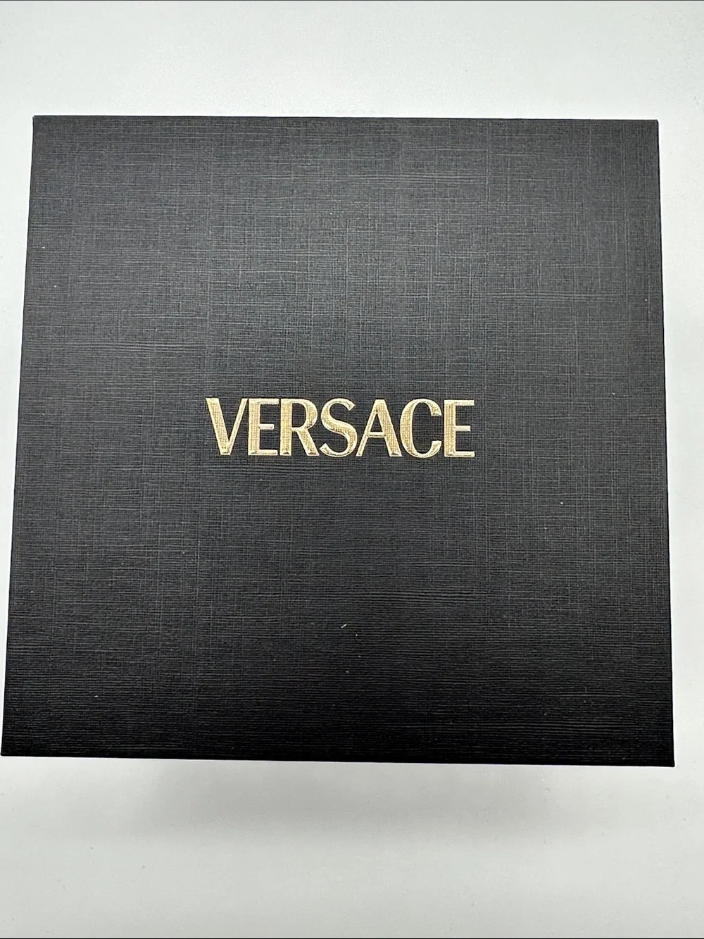 Versace V-Lady Chrono Square 40mm Light Blue Dial